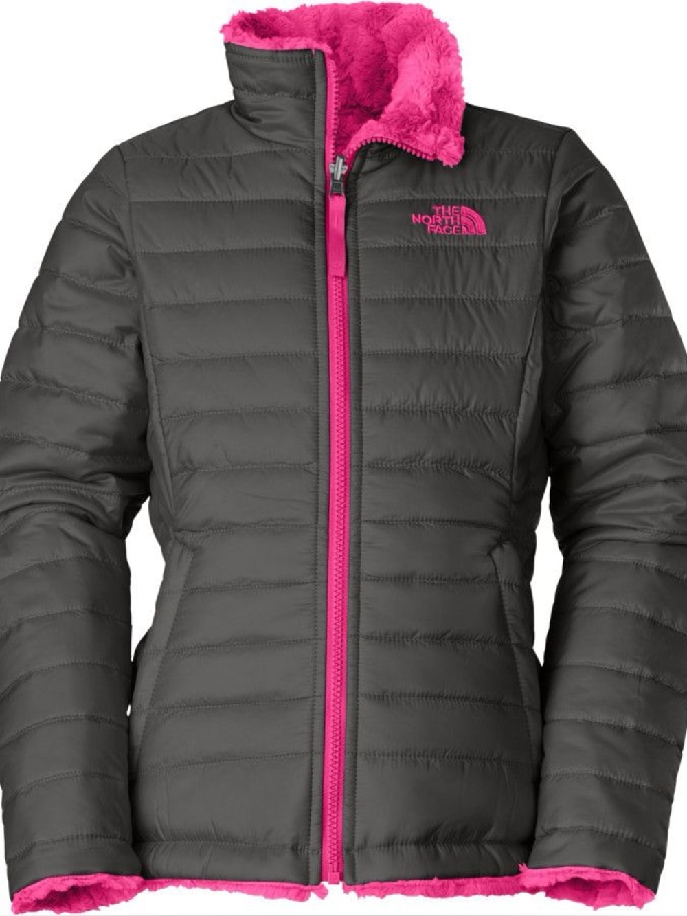 The North Face - Mossbud Reversible Swirl Jacket - Girls'